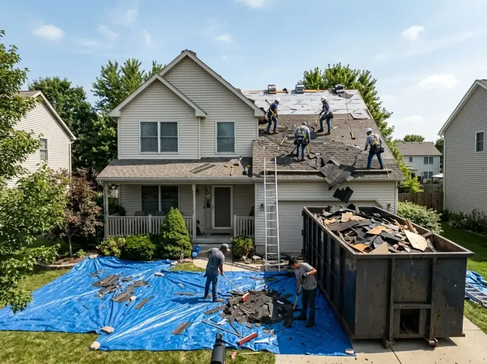 roof-replacement-debris-remova-004 — frequently asked questions, Cheapest Dumpster Rentals in Spring Valley, IL